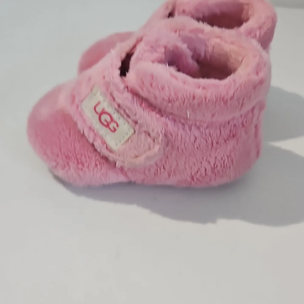 UGG Soft Pink Kids Slippers